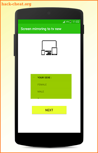 Screen mirroring to tv new screenshot
