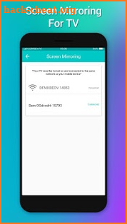 Screen Mirroring with TV screenshot