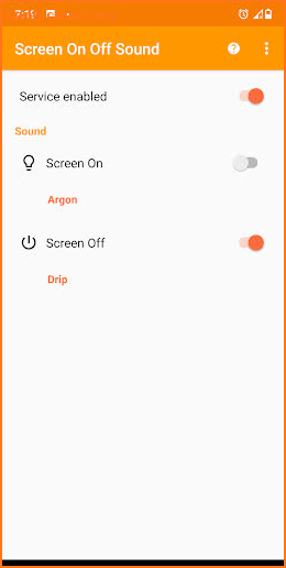 Screen On Off Sound screenshot