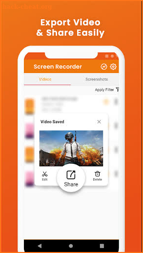 Screen Recorder & Video Editor screenshot