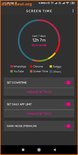 Screen Time - Restrain yourself & Parental Control screenshot