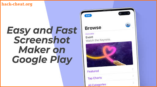 Screenshot Maker for Mobile Applications screenshot