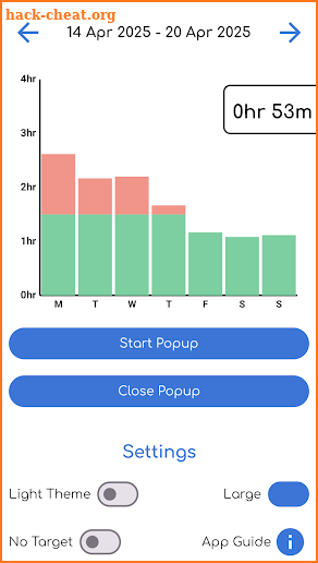 ScreenTime Overlay screenshot