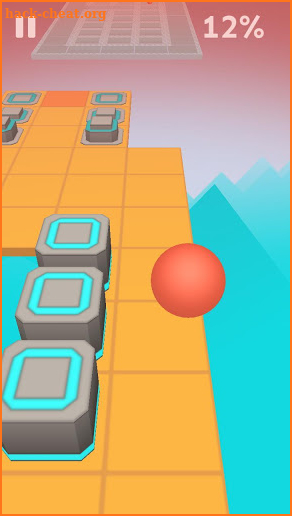 Scrolling Ball in Sky screenshot