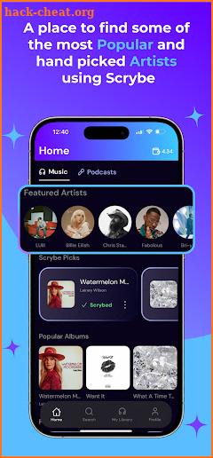 Scrybe screenshot