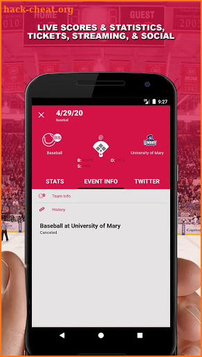 SCSU Huskies screenshot