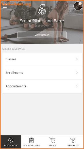 Sculpt Pilates and Barre screenshot