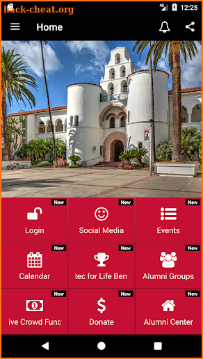 SDSU Alumni screenshot