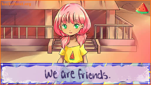 Sea Friends - Visual Novel screenshot