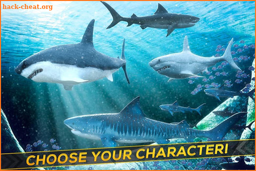 Sea Shark Adventure Game Free screenshot