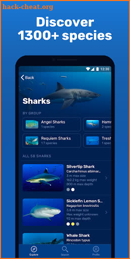 Seabook - Fish identification screenshot