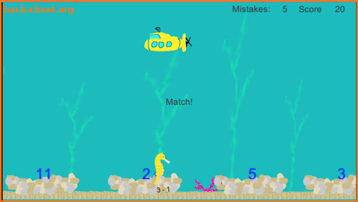 Seadragon Sort Subtraction screenshot