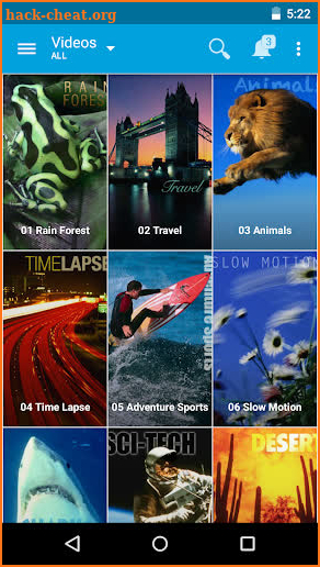 Seagate Media™ app screenshot