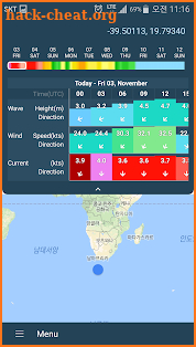 SeaStory 300M (marine weather, port forecast) screenshot