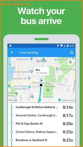 Seattle Transit • Sound Transit bus & train times screenshot