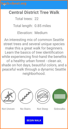 Seattle Tree Walks screenshot