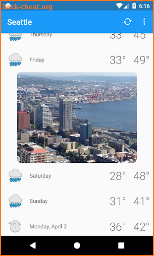 Seattle,WA - weather and more screenshot