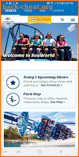 SeaWorld Discovery Guide screenshot