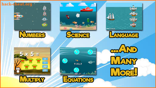 Second Grade Learning Games screenshot