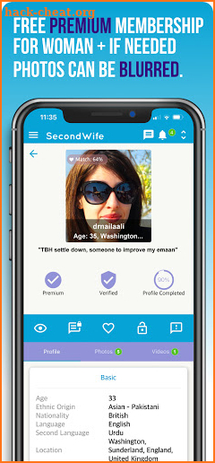 Second Wife: Muslim Polygamy Marriage App screenshot