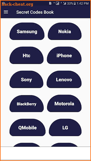 Secret Codes Book for All Mobiles 2019 screenshot