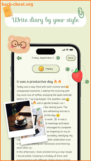 Secret Diary Journal with Lock screenshot