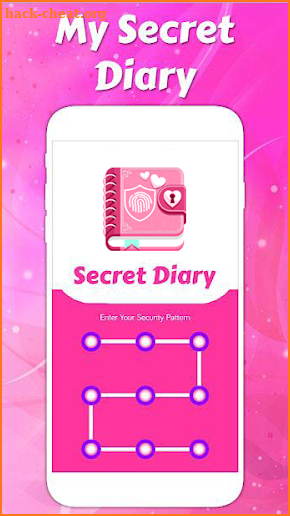 secret diary with fingerprint lock for girls screenshot