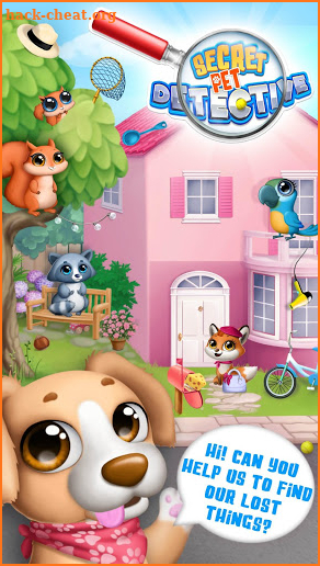 Secret Pet Detective - Hidden Object Games screenshot