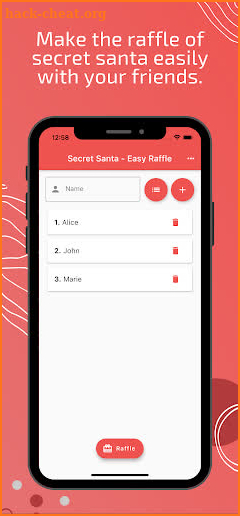 Secret Santa - Easy Raffle screenshot