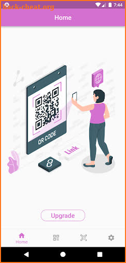 Secure QR screenshot