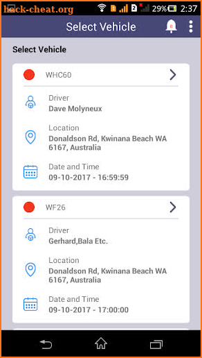 Secure Telematics screenshot