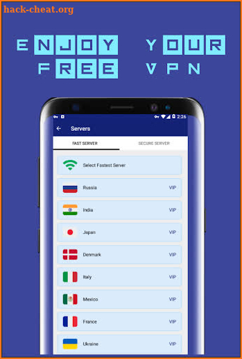 Secure VPN Free - VPN Proxy Fast Server screenshot