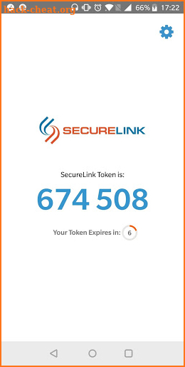 SecureLink Authenticator screenshot