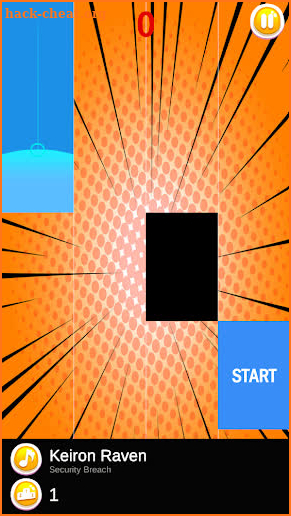 Security Breach Piano Tiles screenshot