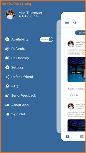 SeekEx : Expert Advice App screenshot