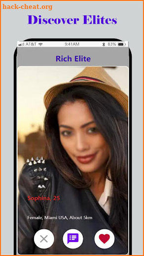 Seeking Rich Elites FWD Dating screenshot