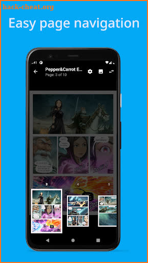 Seeneva: smart comic reader screenshot