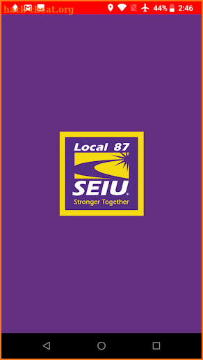 SEIU 87 screenshot