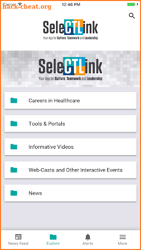 SeleCTLink screenshot