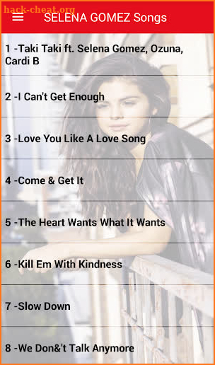 Selena Gomez Songs Offline ( 50 Songs ) screenshot