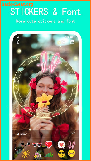 Selfie Camera – GIF photo editor screenshot