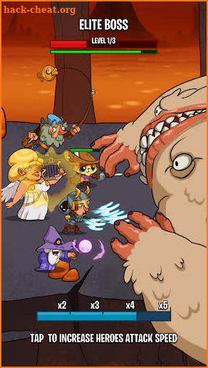 Semi Heroes 2: Endless Battle RPG Offline Game screenshot