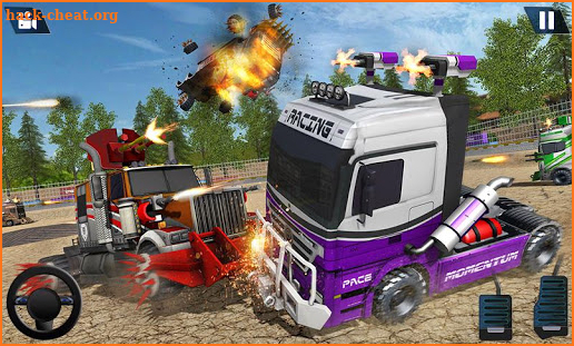 Semi Truck Crash Race 2021: New Demolition Derby screenshot