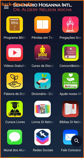 Seminário Hosanna Internacional screenshot