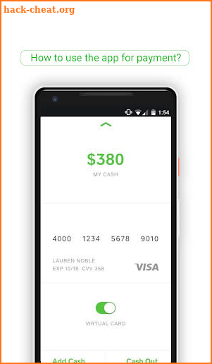 Send Cash to Anyone by App Step by Step screenshot