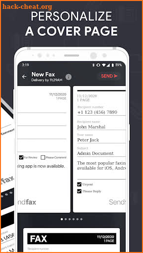 Send Fax - Easy PDF Faxing App screenshot