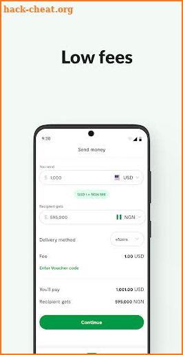 Send: Instant money transfer screenshot