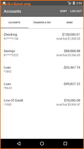 Seneca Nation of Indians FCU screenshot