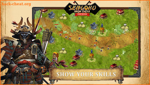 Sengoku Grow Castle Tower Defense screenshot