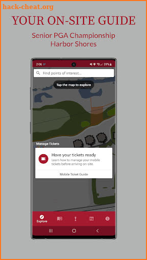 Senior PGA On-Site Guide screenshot